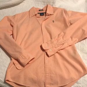 Ralph Lauren polo oxford slim fit size 6 women’s